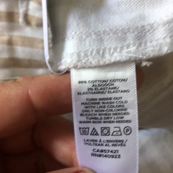 New Loft high waist flare crop, size 6/28 - Picture 10 of 10